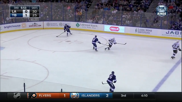 NHL. Los Angeles Kings - Tampa Bay Lightning. | Тампа Бей - ЛА Кингз . 1 тайм смотреть онлайн