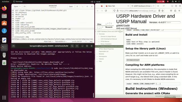 Install srsRAN 4G 23.04 with USRP B200 & ZMQ on ubuntu 22.04.2 *no sound смотреть онлайн