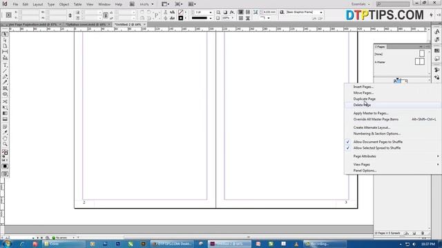Creating Facing pages in Indesign - starting from left side : Video in hindi смотреть онлайн