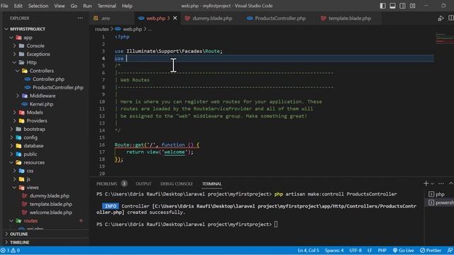 Lesson 4 Basics of Laravel 10 Controller смотреть онлайн