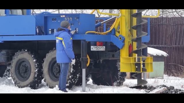 Буровая установка БКМ 307 (буровые установки компании ООО "Техно-СБТ") смотреть онлайн