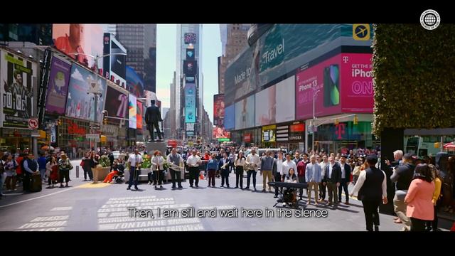 [Special] You Raise Me Up - Busking in Times Square NYC | Hope Sharing challenge | Church of God смотреть онлайн