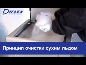 Принцип очистки сухим льдом