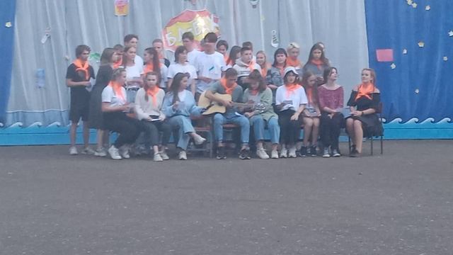 выступление в лагере