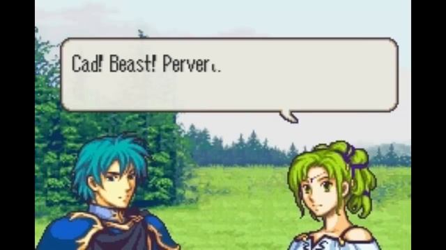 Fire Emblem: The Sacred Stones - Ephraim & L'Arachel Support смотреть онлайн