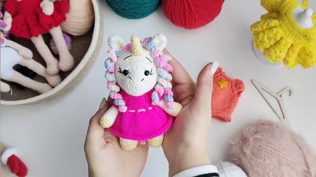 #вязаниекрючком Связала новую куколку, заключительная неделя марафона #101cottontoys2 18/101 #влоги смотреть онлайн