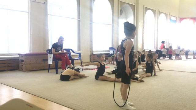 Художественная гимнастика ОФП НП 1 смотреть онлайн