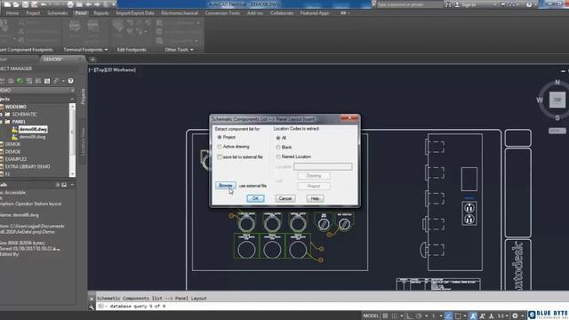 AutoCAD Electrical Tutorial - 040 - Creating panel layout смотреть онлайн