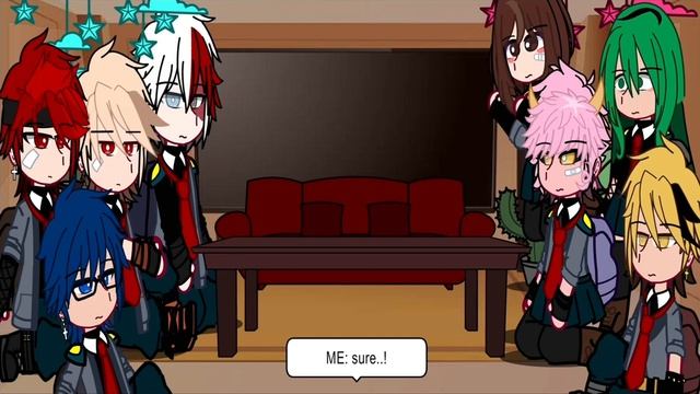 ✨BNHA/MHA reacts to New Student ||new student Deku AU||not original (short)sorry abt any mistakes? смотреть онлайн