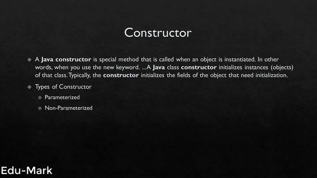 What is Java Class,Objects and Constructor смотреть онлайн