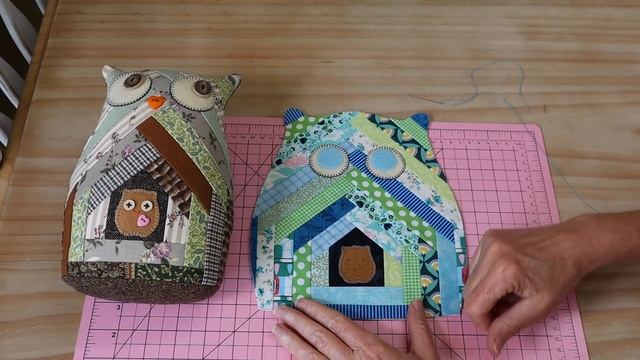 Easy Patchwork Owl || FREE PATTERN || Full Tutorial with Lisa Pay смотреть онлайн