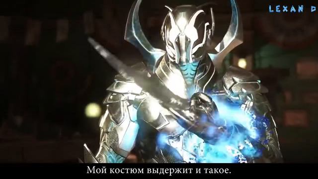 Injustice 2 - Микеланджело против Синего Жука - Intros & Clashes (rus) смотреть онлайн