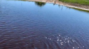 Линхай  М 150  застрял в реке