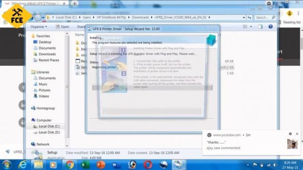 HOW TO INSTALL PRINTER DRIVER IN CANON IR 2230,2270,3025,3225,2525