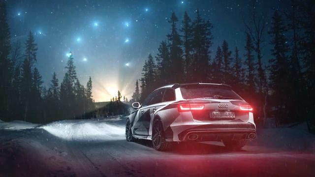 Audi rs6 Winter Snow Night Desktop Live Wallpaper смотреть онлайн