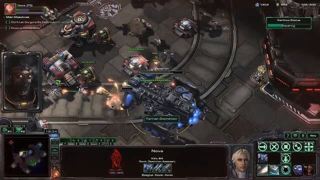 StarCraft 2: Nova Covert Ops - Campaign Playthrough Part 9 FINAL (End Game, No Commentary) смотреть онлайн
