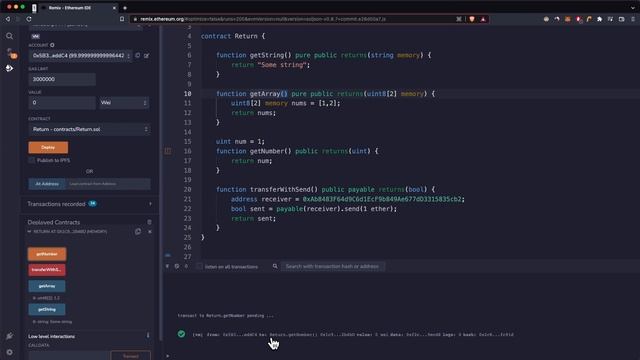How to View Return Value of Function in Remix смотреть онлайн