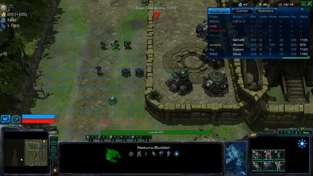 StarCraft 2 Squadron TD 3x Select # Nature Builder смотреть онлайн