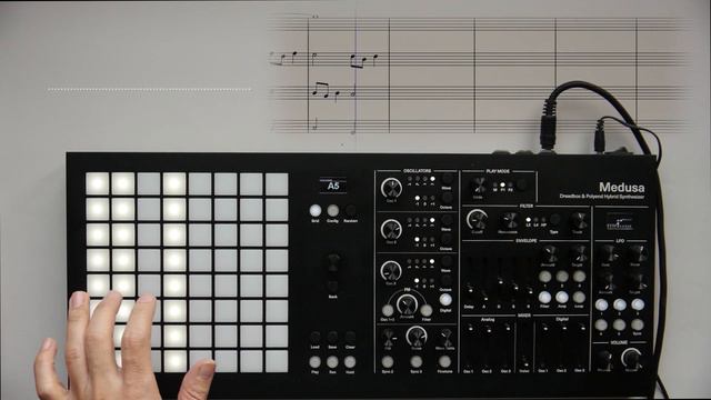 Medusa Polyend/Dreadbox Synthesizer & Solaria set to music a poem by Mary Shelley смотреть онлайн