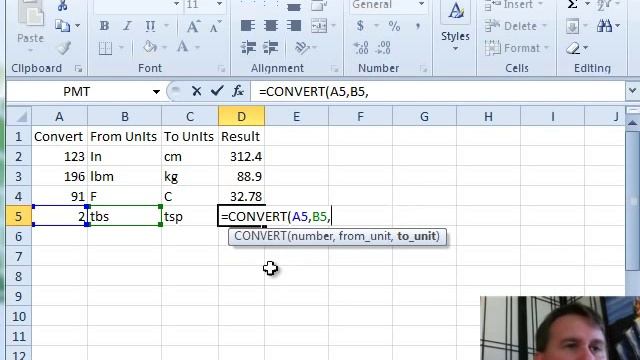 Excel - How To Use Excel For Unit Conversion - Episode 1211.115 смотреть онлайн