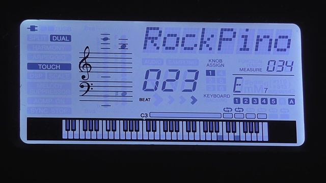 23-Rock Piano YAMAHA psr E463 смотреть онлайн