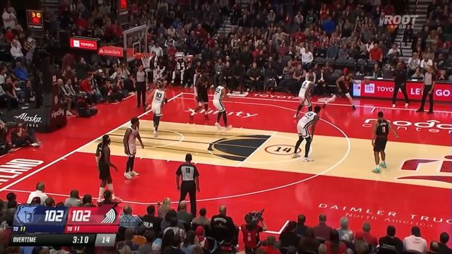 WILD OT ENDING Grizzlies Vs Trail Blazers ? | November 3, 2023