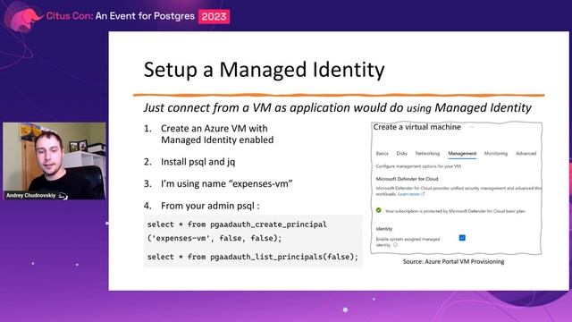 Azure AD authentication with PostgreSQL Flexible Servers | Citus Con: An Event for Postgres 2023 смотреть онлайн