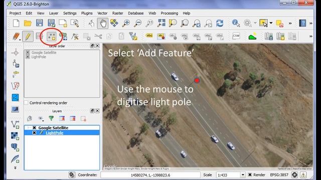 Create, Modify and Label a Point Feature in QGIS смотреть онлайн