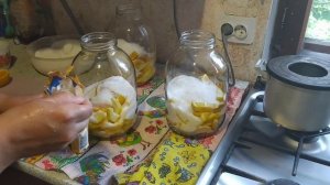 Компот из кабачков «лживый ананас». Заготовки впрок, подготовка к зиме.
