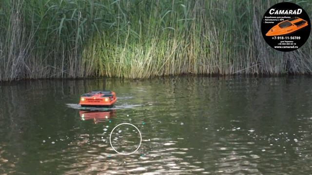 Новая фара для прикормочного кораблика CamaraD. смотреть онлайн