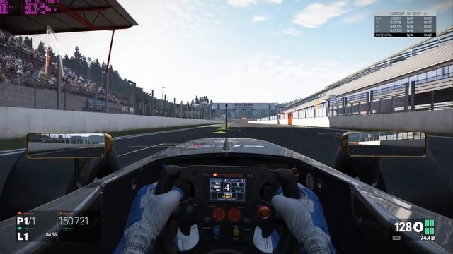 Project CARS Renault Formula 3.5 : Wheel + Manual Gears смотреть онлайн