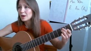 Эх раз да еще раз.Три аккорда . Dm Am E Am(A7)