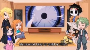 Straw Hats React To Luffy // One Piece // Gacha Club