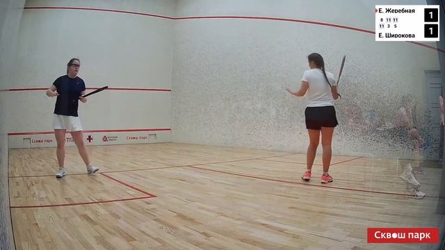 Корт 3 - Женщины - Чемпионат Пермского края по сквошу 2023 смотреть онлайн