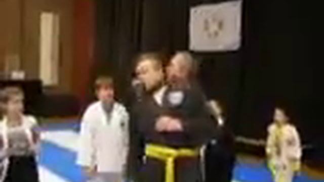 Хапкидо семинар 3 4 февраля 2018 Милованов Григорий трость, пояс, танбон смотреть онлайн