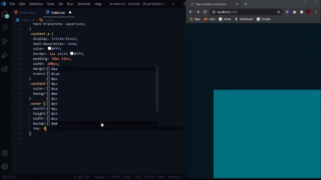 Designing an Innovative Page Transition Animation Effect using CSS. Complete tutorial | Code Grind смотреть онлайн