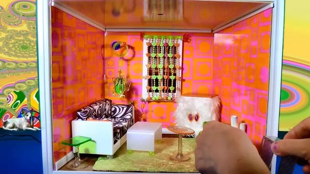 American Girl Mini Doll House Groovy Room Minis House Tour Videos Décor Ideas Toys Reviews Movies смотреть онлайн