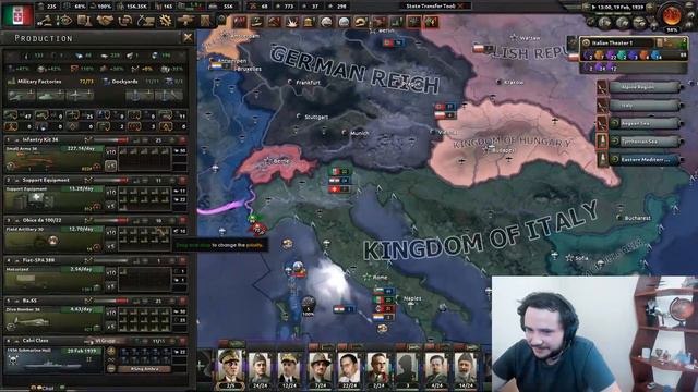SATILDIK | HEARTS OF IRON 4 - MULTIPLAYER | İTALYA#2 смотреть онлайн