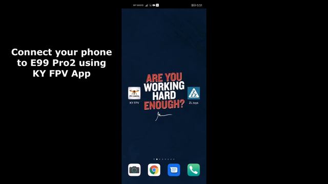 How to FLY Drone E99 Pro2 and Connect to Phone using WIFI смотреть онлайн