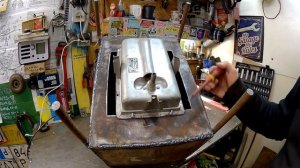 Буржуйка на газу | Отопление гаража зимой