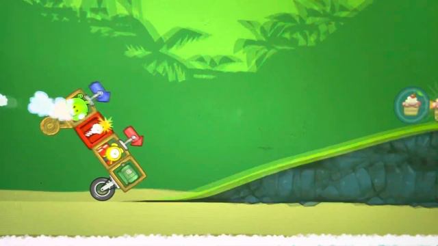 Bad Piggies: Cake Race Mustache Cup Round 303 смотреть онлайн