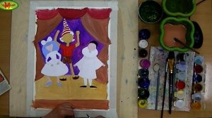 Мастер-класс по рисованию «Сказочный театр» — «Отдыхаем на отлично!»