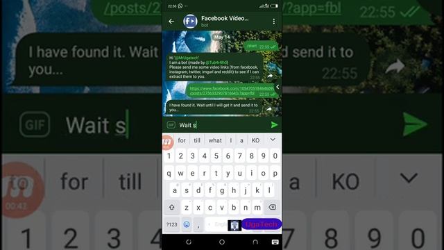Simple way to download facebook video | How to download facebook video | telegram bot смотреть онлайн