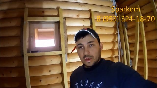 Как отделать парилку!!!Установка печи!!!Декор стен в Парилке!!! смотреть онлайн
