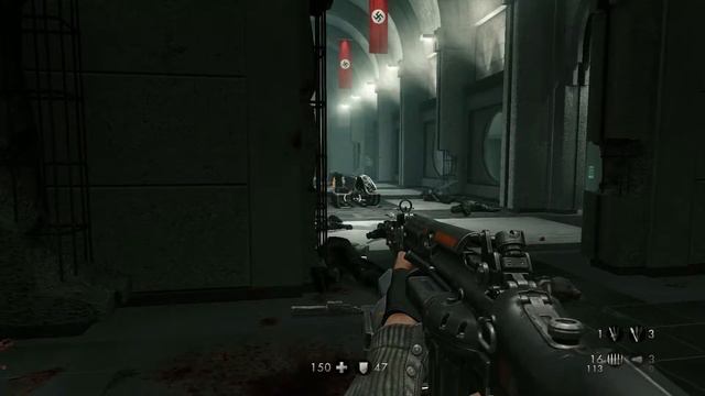Прохождение Wolfenstein: The New Order #16 - Штурмуем крепость Черепа смотреть онлайн