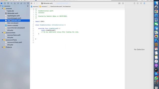 Adding SQLite Database in XCode смотреть онлайн