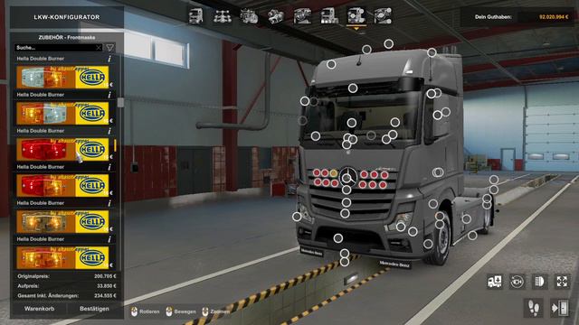 Mercedes-Actros Mp4 Tuning