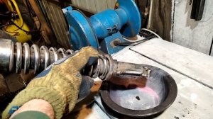 Невыбрасывай старый амортизатор мопеда / Доработка амортизатора мопеда Альфа