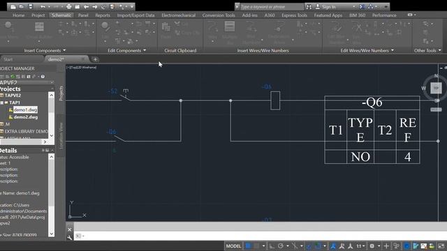 AutoCAD Electrical VẼ MẠCH ĐIỀU KHIỂN ( B2) demo2 # 2022 04 01 16 30 52 смотреть онлайн