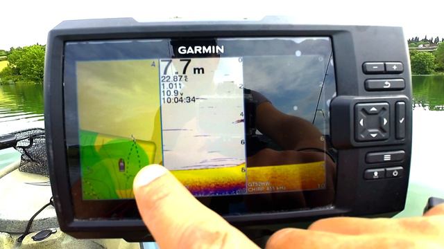 Quickdraw Contours on Garmin Striker Vivid 7SV смотреть онлайн